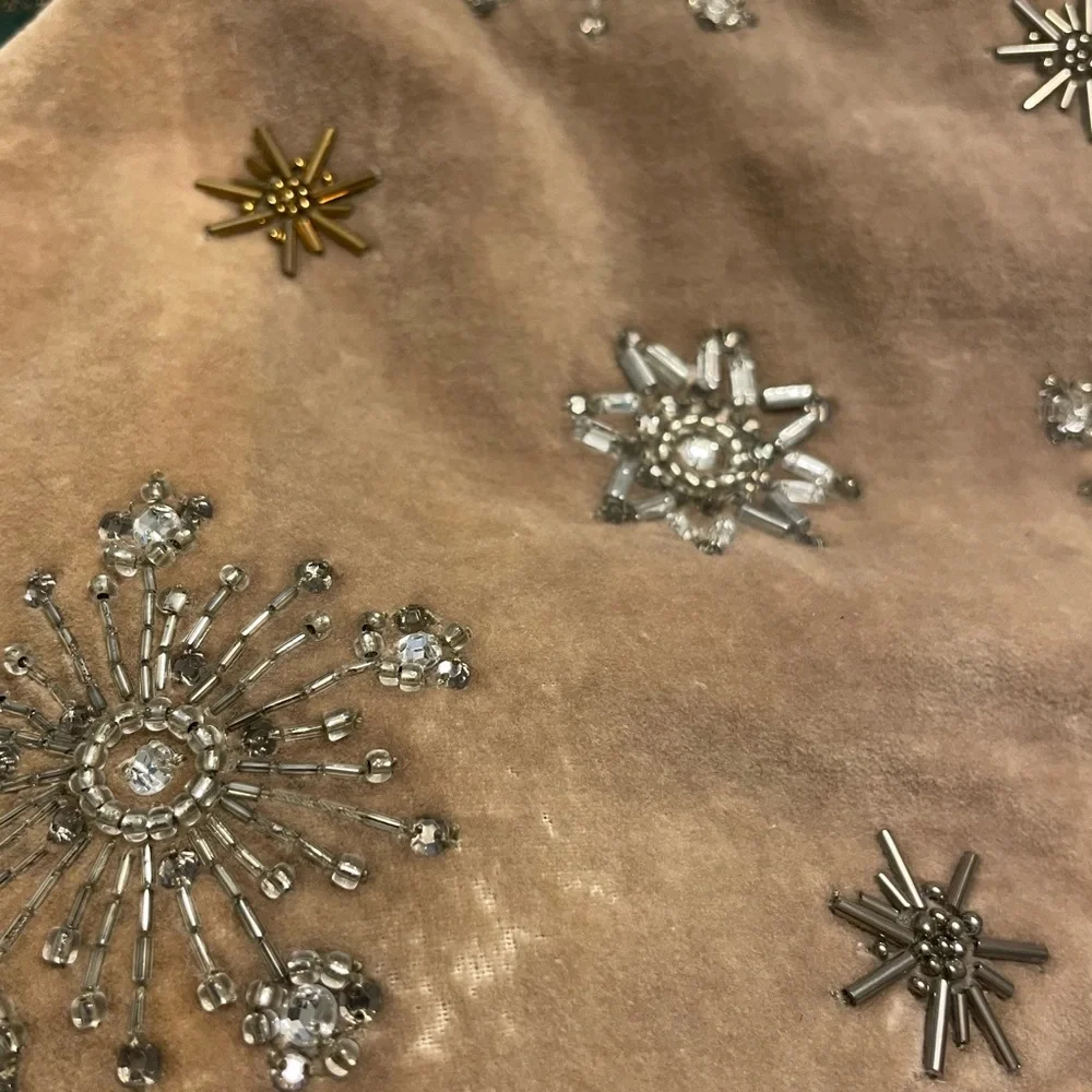 Extra Large “Snowflake Stocking - Picture 3 of 4